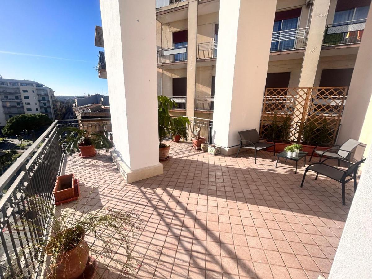 Appartamento Casa Terrazza Del Sole Aeroporto di Catania Fontana Rossa Esterno foto